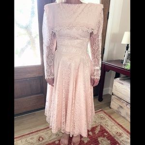 Vintage 80s Prom Dress